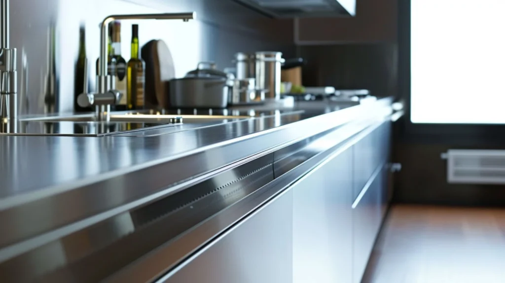 stainless steel counter 1