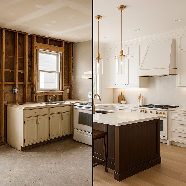 kitchen transformation