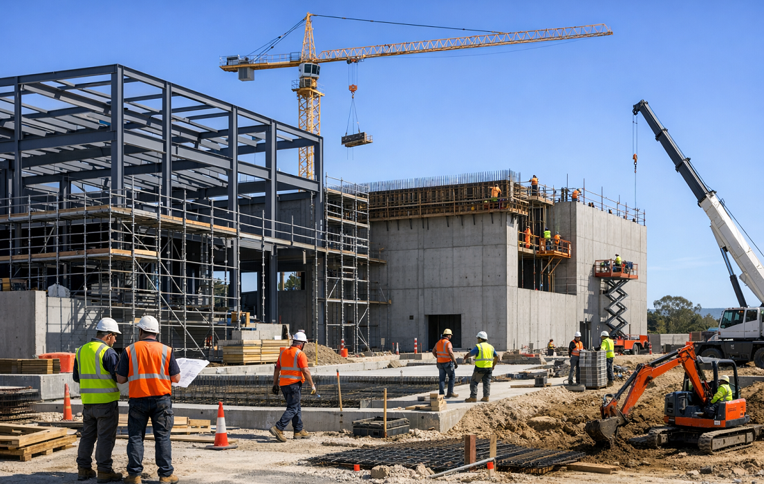 commercial construction in Perth